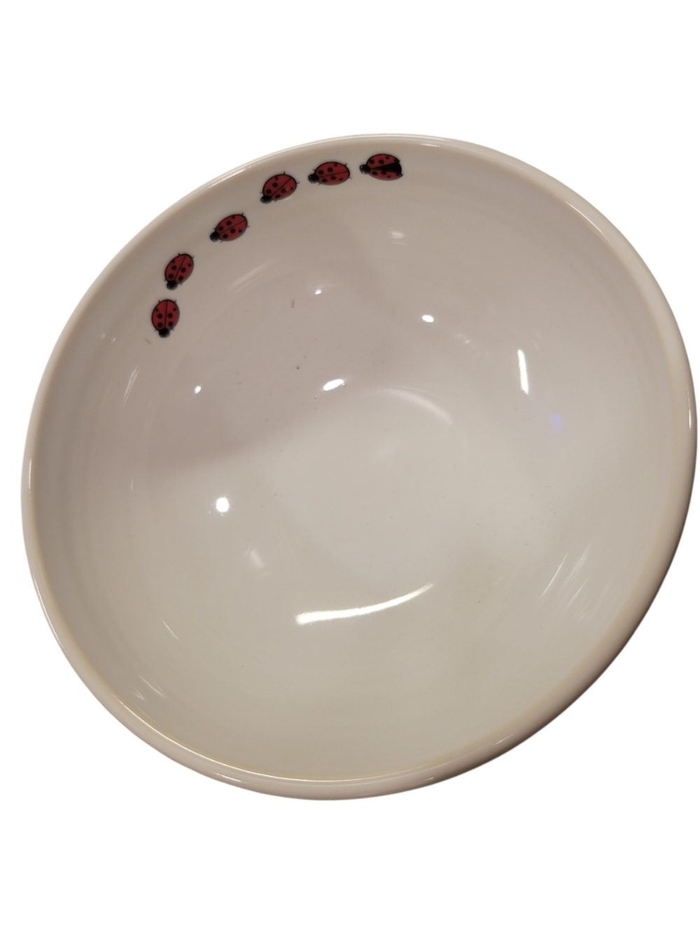 Fiestaware Ladybug Footed Bowl 🐞 Dillard’s Exclusive Retired Rice Bowl - Picture 3 of 5
